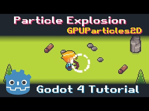 Particle Explosion Effect on Resource Node Depletion - Godot 4 Tutorial