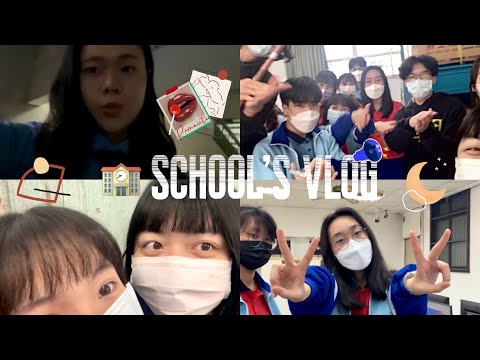 🏫 school’s vlog | 在振聲高中的校園日常🎨 健身房、生命教育課、微電影課程、湯菇旅遊記