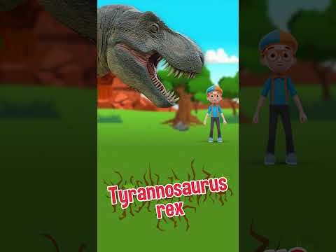 T-REX Time! Blippi's Dino Adventure - Learn Dinosaurs for Kids #blippi #dinosaurs #funfacts