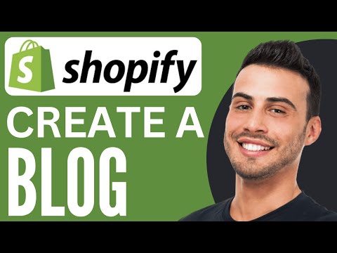 Create a Blog on Shopify (2025) ✍️