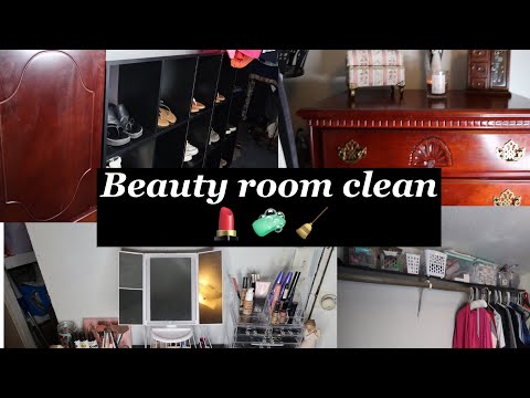 Extreme clean of a beauty room