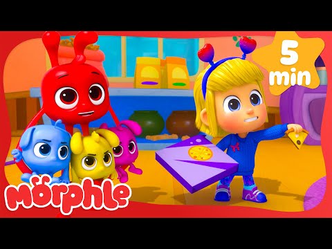 Where'd the Pizza and Ice Cream Go? | Morphle TV #shorts | Fun Kids Cartoon