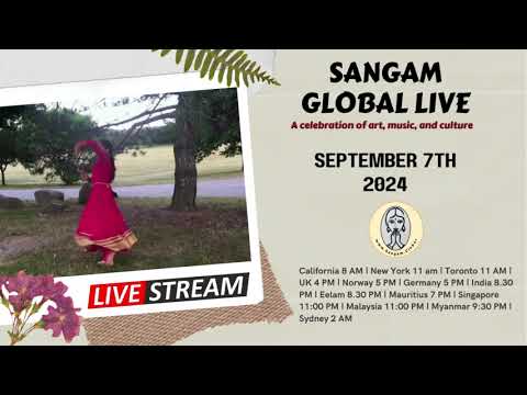 Promo! Sangam Global Live September 2024 #sangamglobal #tamilculture