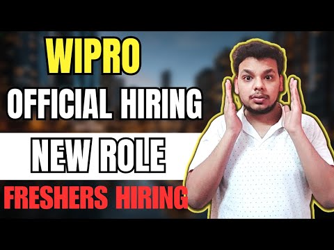 Wipro Hiring Freshers | OFF Campus Drive For 2025, 2024, 2023 Batch | Latest Hirings | New Jobs