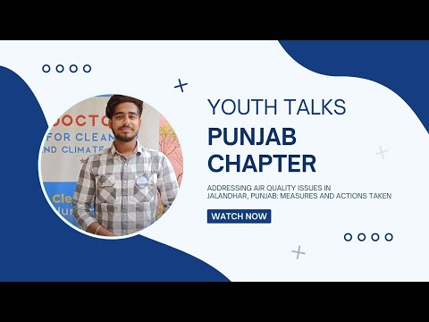 Students Talk About Air Pollution | Youth Talks | Punjab Chapter