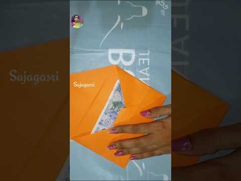 Envelope Card With Paper || #tranding #shorts #beach #envelope #telugu  #telangananews #vlogs