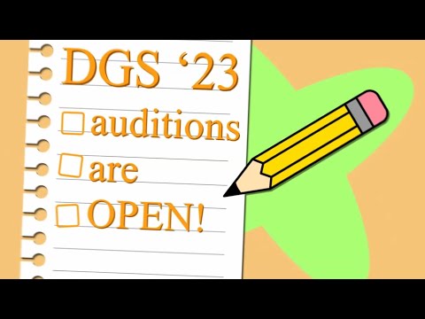 DGS • 2023 Spring Auditions are now closed!