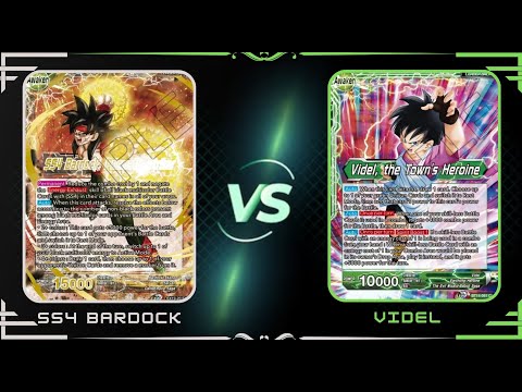 Prismatic Bardock vs Videl: Dragon Ball Super Masters Set 23 Locals