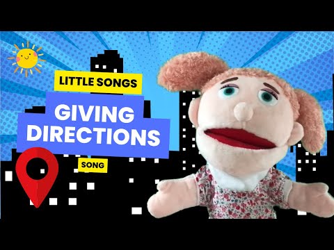 Giving Directions Song | How do I get to the park, please?