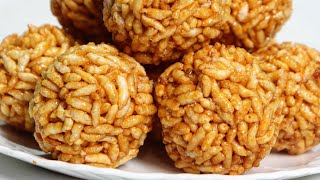 Murmura Laddu Recipe | Gud Lai laddu | Amma Food Bites