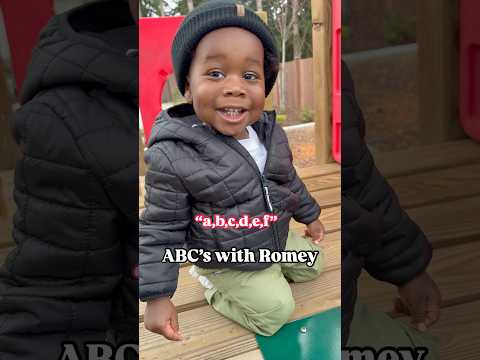 ABC’s with ROMEY [19 month old] #thejohnsonfamily