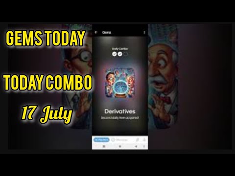 Gemz Daily combo Cards | Gemz Coin Daily Combo 17 JULY 2024