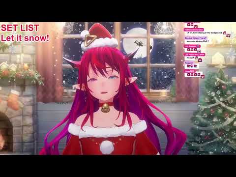 SantaRyS Sings Chestnuts Roasting On An Open Fire 【IRyS' Christmas Unarchived Karaoke】