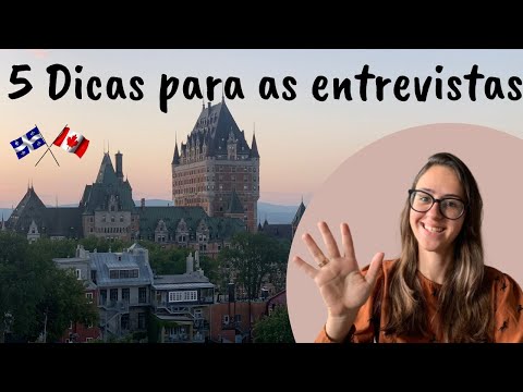 Dicas de como fazer entrevistas de emprego no Canadá - Como conseguir um emprego - Québec en tête.