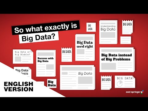 Big Data Explainer – BUZZWORD DECODER (Axel Springer) ENGLISH