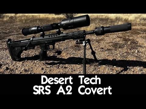 Desert Tech SRS A2 Covert - Bullpup Precision Bolt Action Rifle