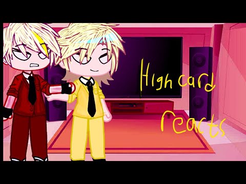 High card reacts// short//shizpost