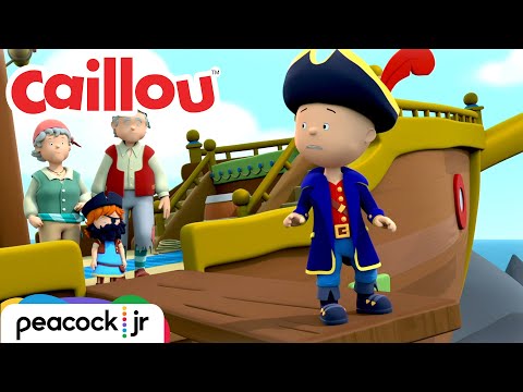 Pirate Caillou Walks the Plank! 🏴‍☠️ | CAILLOU