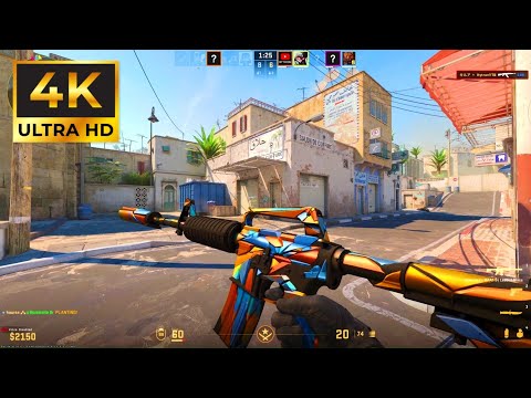 Counter Strike 2 Ranked Gameplay 4K (No Commentary)