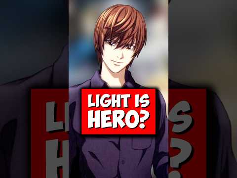 Light Yagami is Hero #LightYagami #DeathNote #KiraHero #KiraJustice #HeroOrVillain #JusticeOfKira