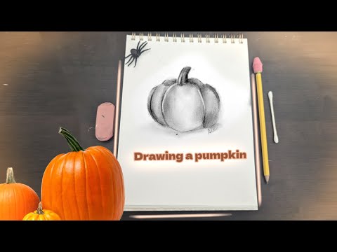 Drawing a pumpkin 🎃👻