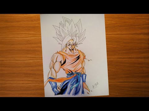 Drawing vegito bestial mode ( Dragon ball super)