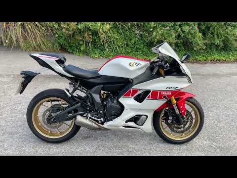 2022 YAMAHA YZF R7 WORLD GO 60th ANNIVERSARY, 1137 MILES - WALKAROUND - COMPLETELY MOTORBIKES