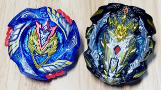 超Zヴァルキリー.Z.V' VS プライムアポカリプス.Ig'　ベイブレードバースト