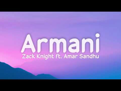 Armani (lyrics) - Zack Knight ft. Amar Sandhu | new english & punj Song 2021 | LS04 | LyricsStore 04