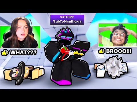 These LiveStreamers CHALLENGED ME in Roblox Rivals...