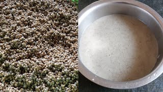 Kambu Recipe | Kambu Rice | Pearl Millet porridge | Kambu Koozh | How to make Kambu Kool Recipe