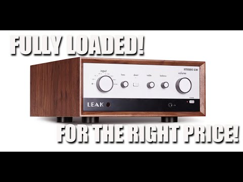 Retro UK AUDIO Done Right: Leak Stereo 230