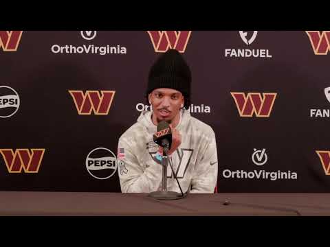 QB Jayden Daniels Speaks to the Media After Practice | Washington Commanders