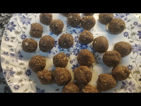 Flax seeds ladoo with dates | Easy dry fruits ladoo recipe | Dry fruits & Flax seeds ladoo |