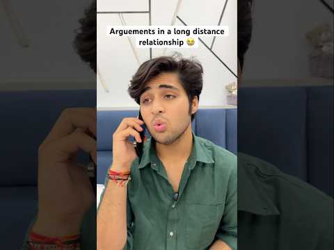 Arguements in a Long distance relationship💀 | Raj Grover | #shorts