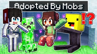 Adopted By MOBS In Minecraft! ( Tagalog )