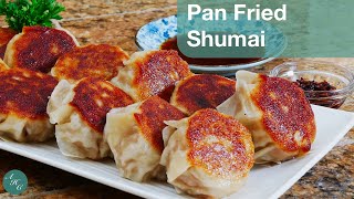 How to Make Pan Fried Shumai (Siu Mai) Recipe in a very easy way!