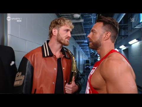 LA Knight meets Logan Paul - Smackdown 5/17/2024