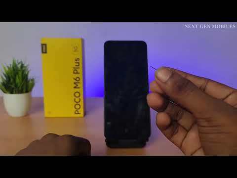 How to Insert Sim in Poco M6 Plus 5g