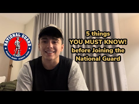 National Guard 5 things YOU MUST KNOW before joining!