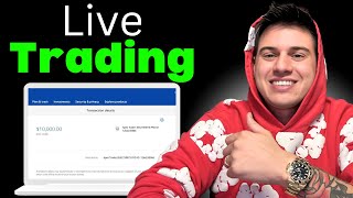 🔴$50K Account Giveaway | Live Trading | NASDAQ GOLD US30 | Mon Jan 13