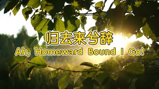 《归去来兮辞》陶渊明 - 朗诵 by 龙盘/郝凡 Ah Homeward Bound I go! - Tao YuanMing