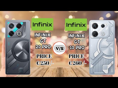 INFINIX GT 20 PRO VS INFINIX GT 10 PRO || ⚡