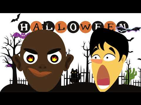 Halloween Song for Kids | Trick or Treat Time! | Scary Song Educastle Scary Halloween Nursery Rhymes