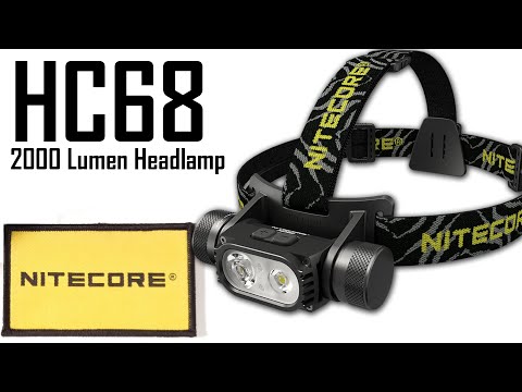 Nitecore HC68 - 2000 Lumen Rechargeable Focusable Headlamp