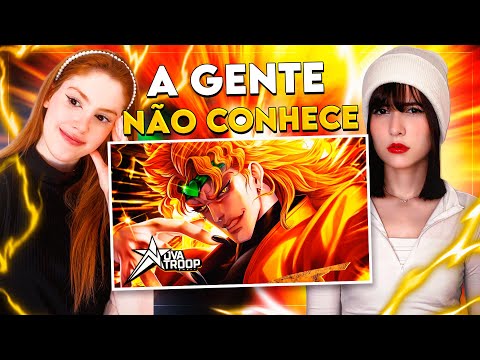 REACT Linhagem Profana | Novatroop | Dio Brando (JoJo's Bizarre Adventure) | CR Reacts