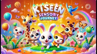 Hey Kisen Sensory Journey - Cute Fun Chill Music🦓🦨🐨🐱 Live Stream! - Kisen Sensory Journey