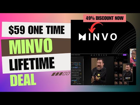 🔶☢️🔶Minvo Lifetime Deal |  Turn Long Videos into Viral Shorts | $59 Lifetime Deal | 49% Off Now