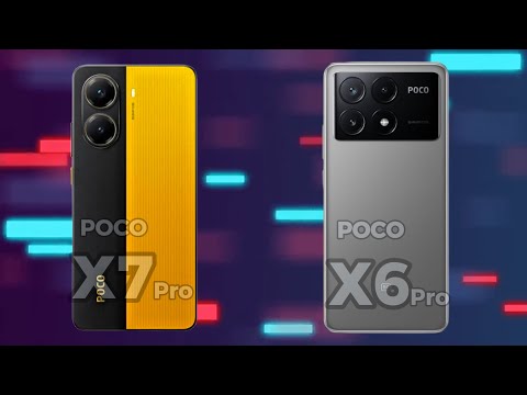 POCO X7 Pro vs POCO X6 Pro gaming phone comparison