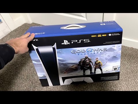 PS5 Unboxing! God of War Ragnarok Edition